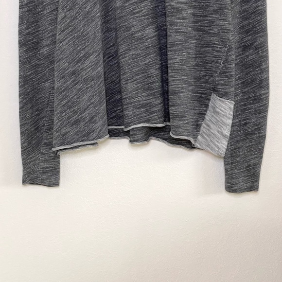 Free People Beach Cocoon Cowl Long Sleeve Slouchy Pullover Top Grey One Body - Picture 8 of 15